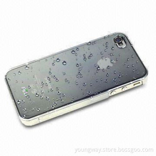 PC Case for iPhone 4/S, with Water Droplets Design, Easy Access to All Controls and Ports